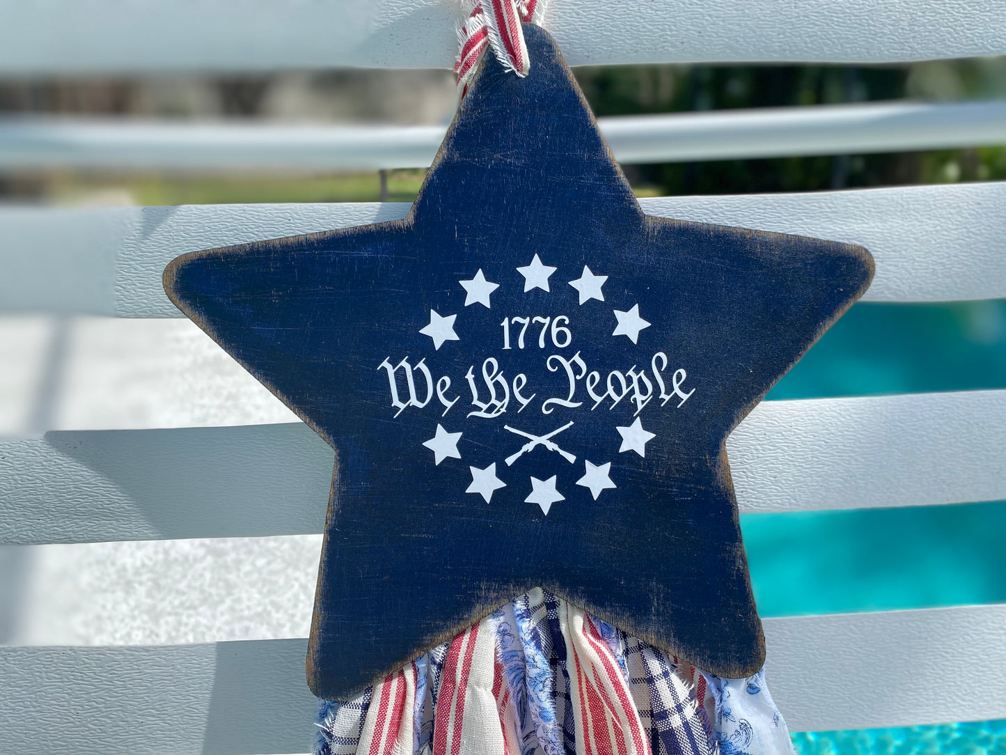 AMERICANA VINYL DECAL-1776 We The People